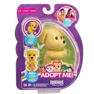 NIB Dog Fingerlings Adopt Me toy